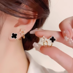 Star and Clover Earings